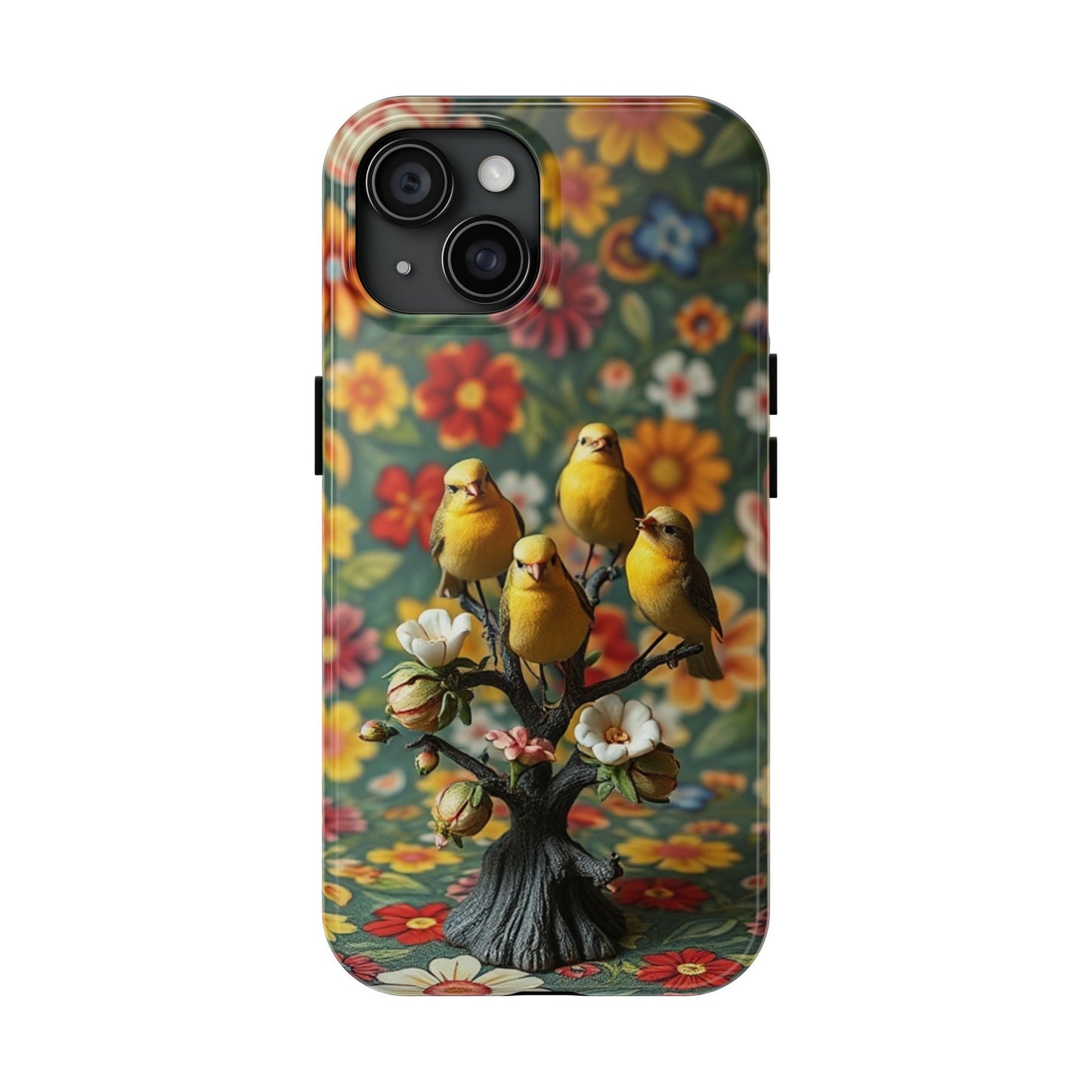 Birds Impact-Resistant Phone Case