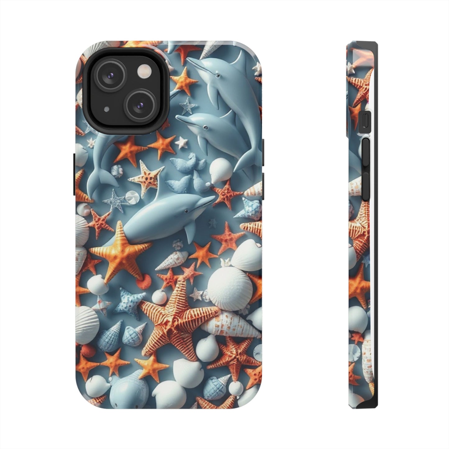 Dolphins Impact-Resistant Phone Case