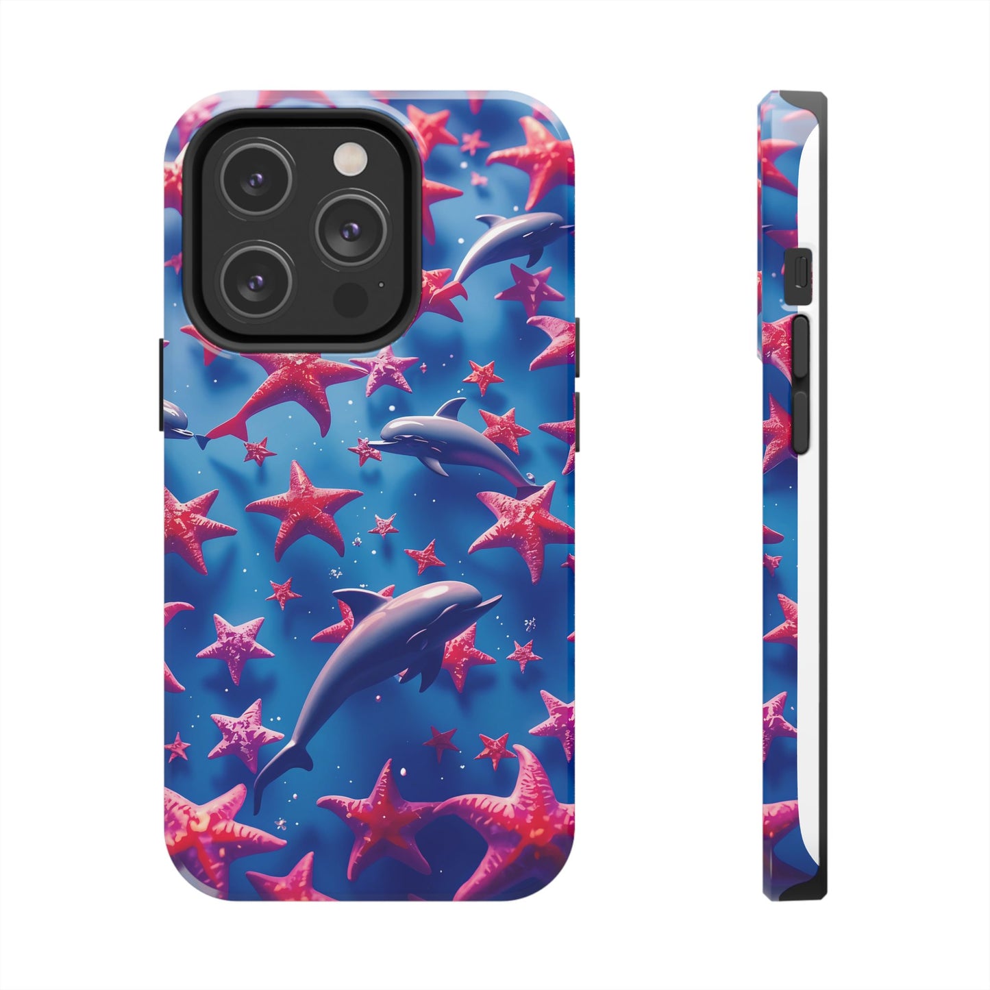 Dolphins Impact-Resistant Phone Case