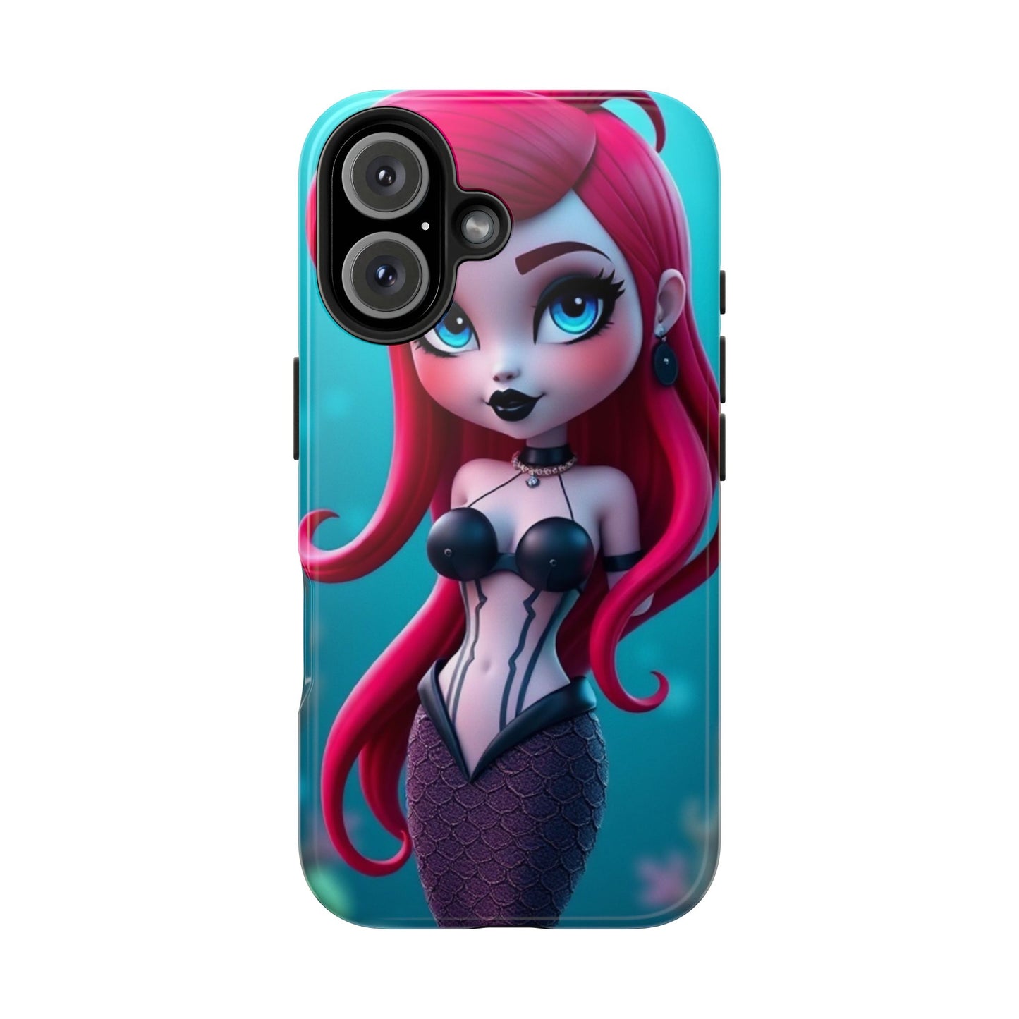 Goth Alt Mermaid Impact-Resistant Phone Case