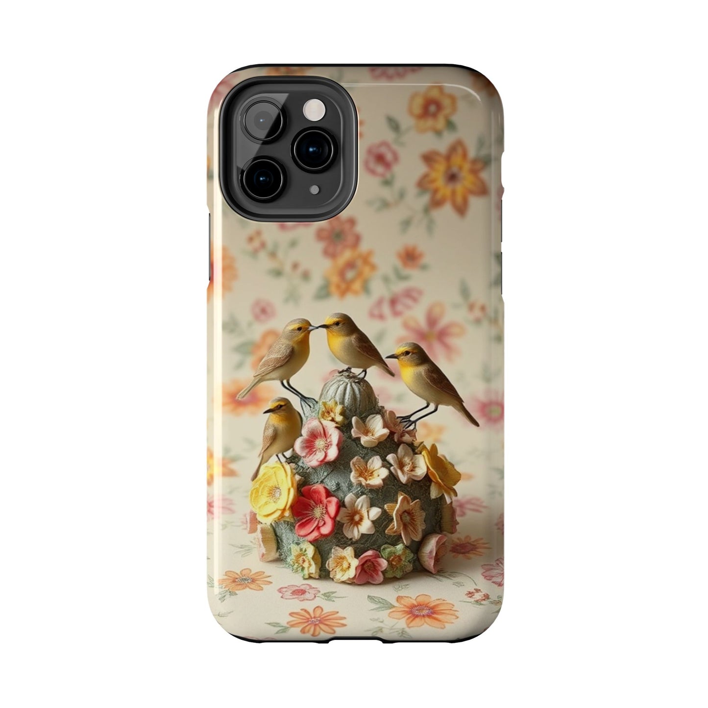 Birds Impact-Resistant Phone Case