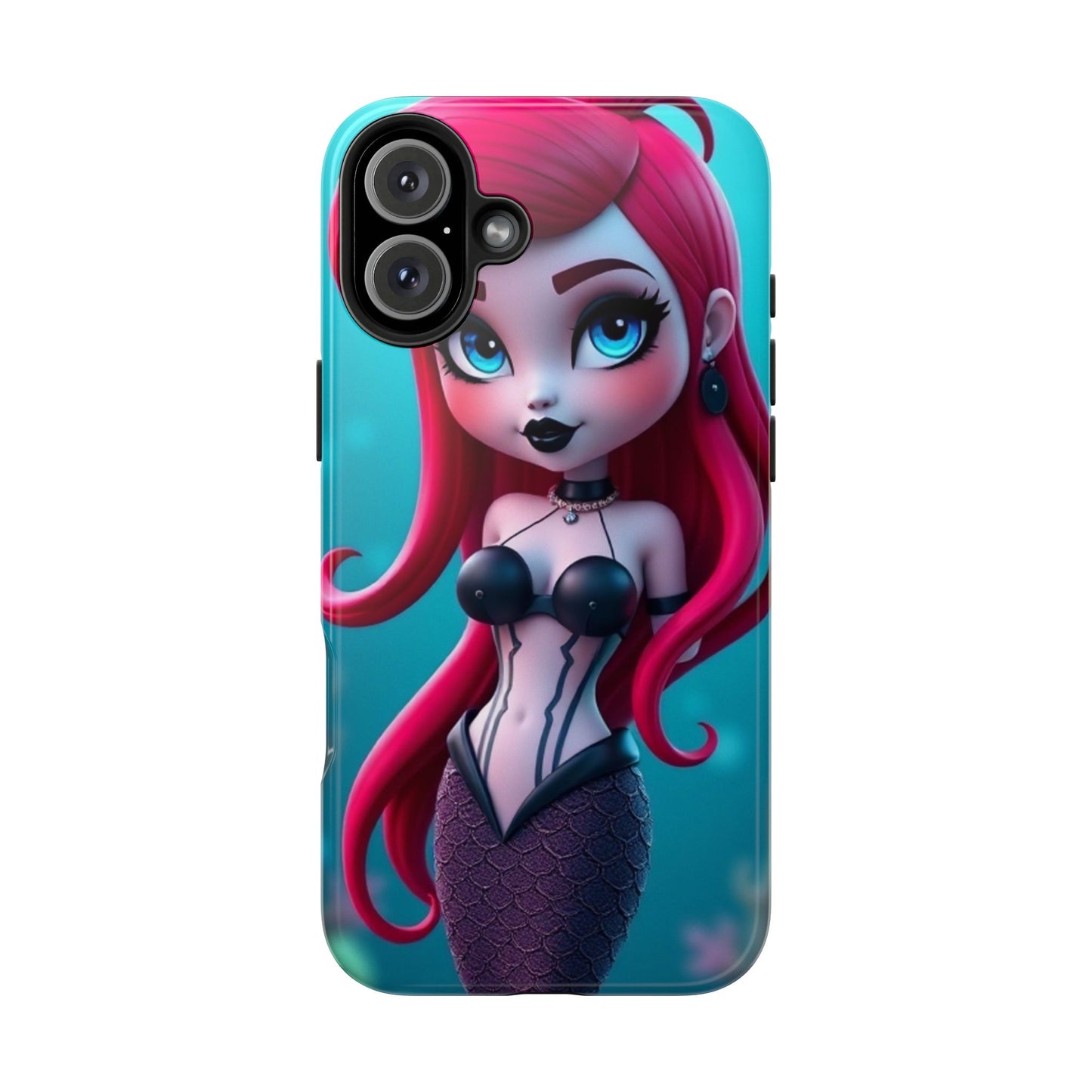 Goth Alt Mermaid Impact-Resistant Phone Case