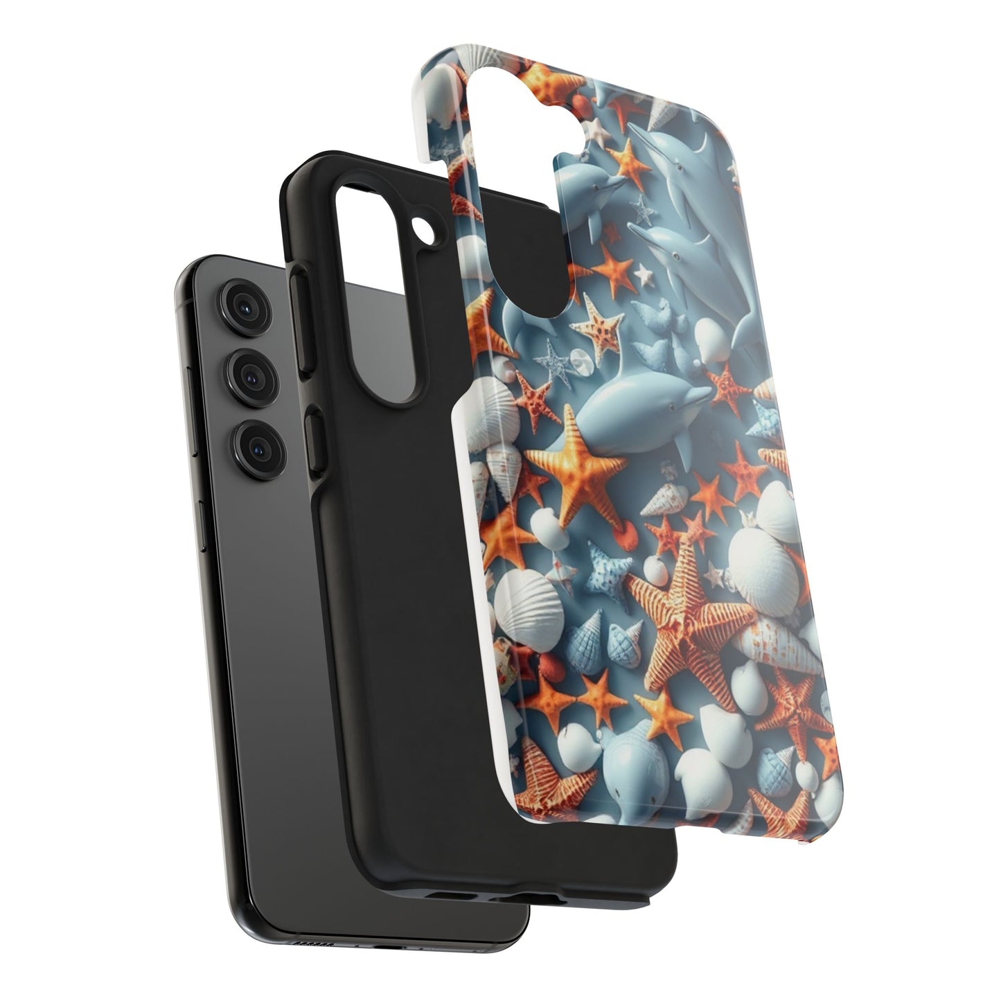 Dolphins Impact-Resistant Phone Case