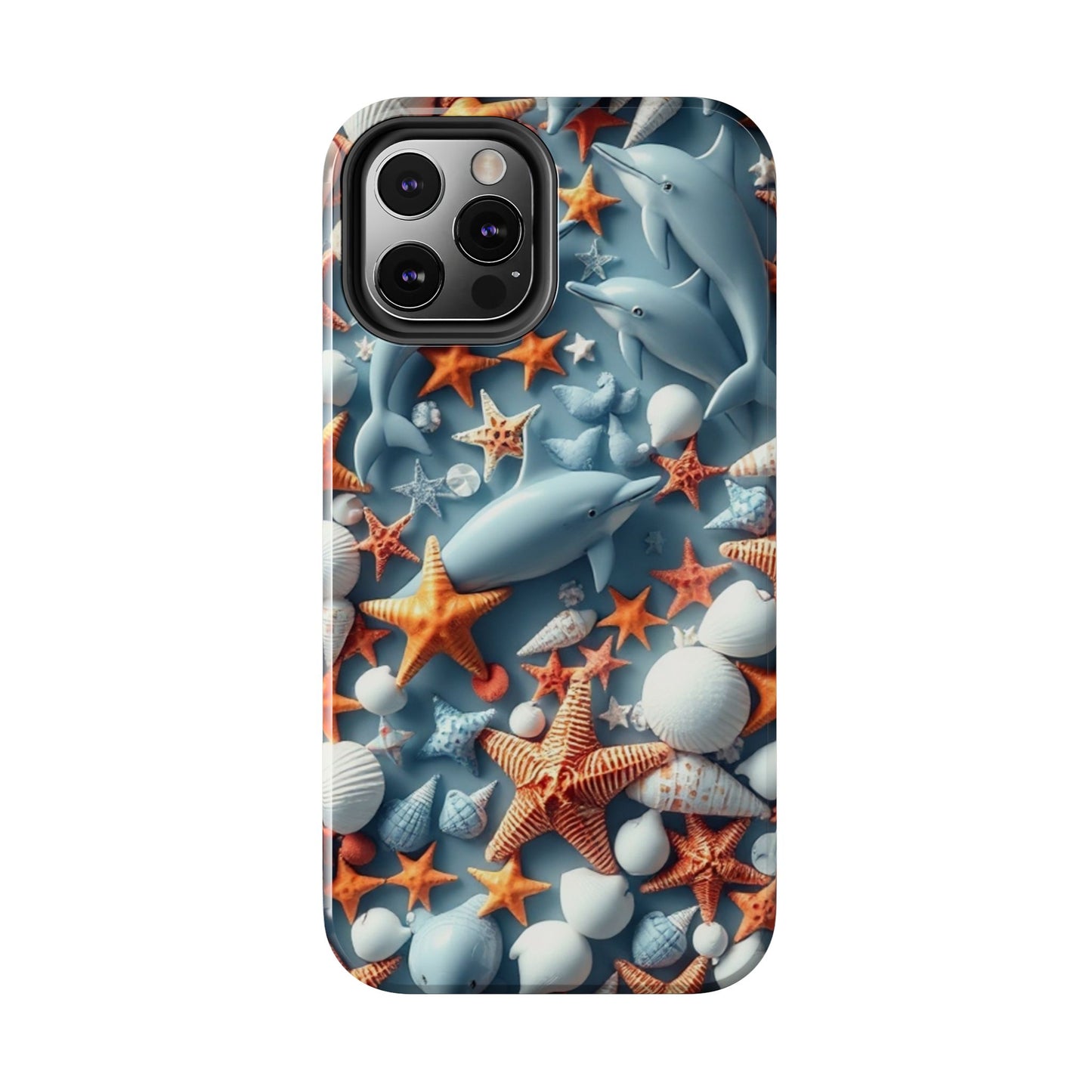 Dolphins Impact-Resistant Phone Case