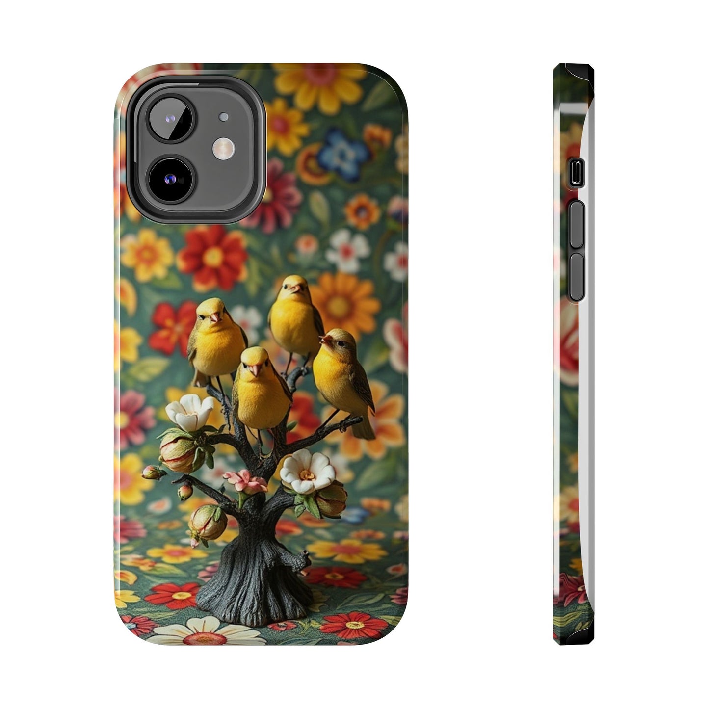 Birds Impact-Resistant Phone Case