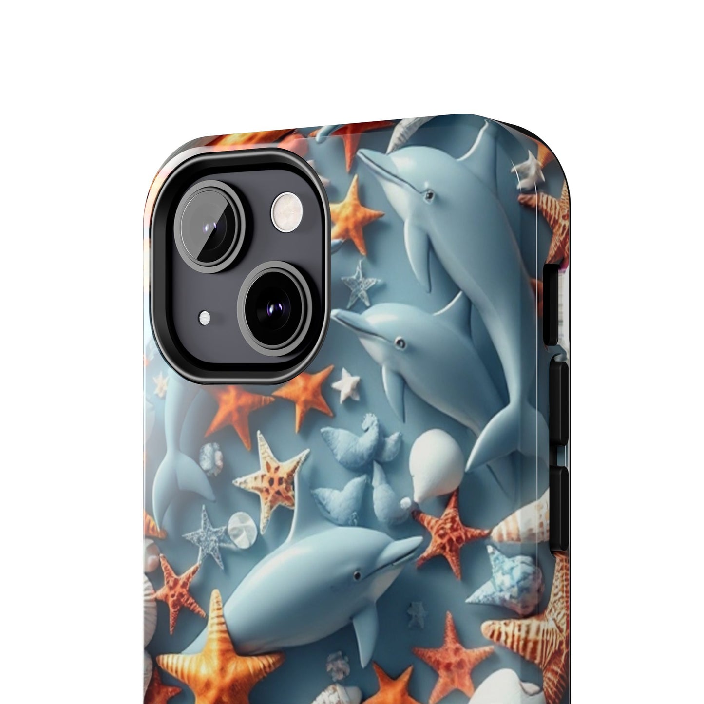 Dolphins Impact-Resistant Phone Case