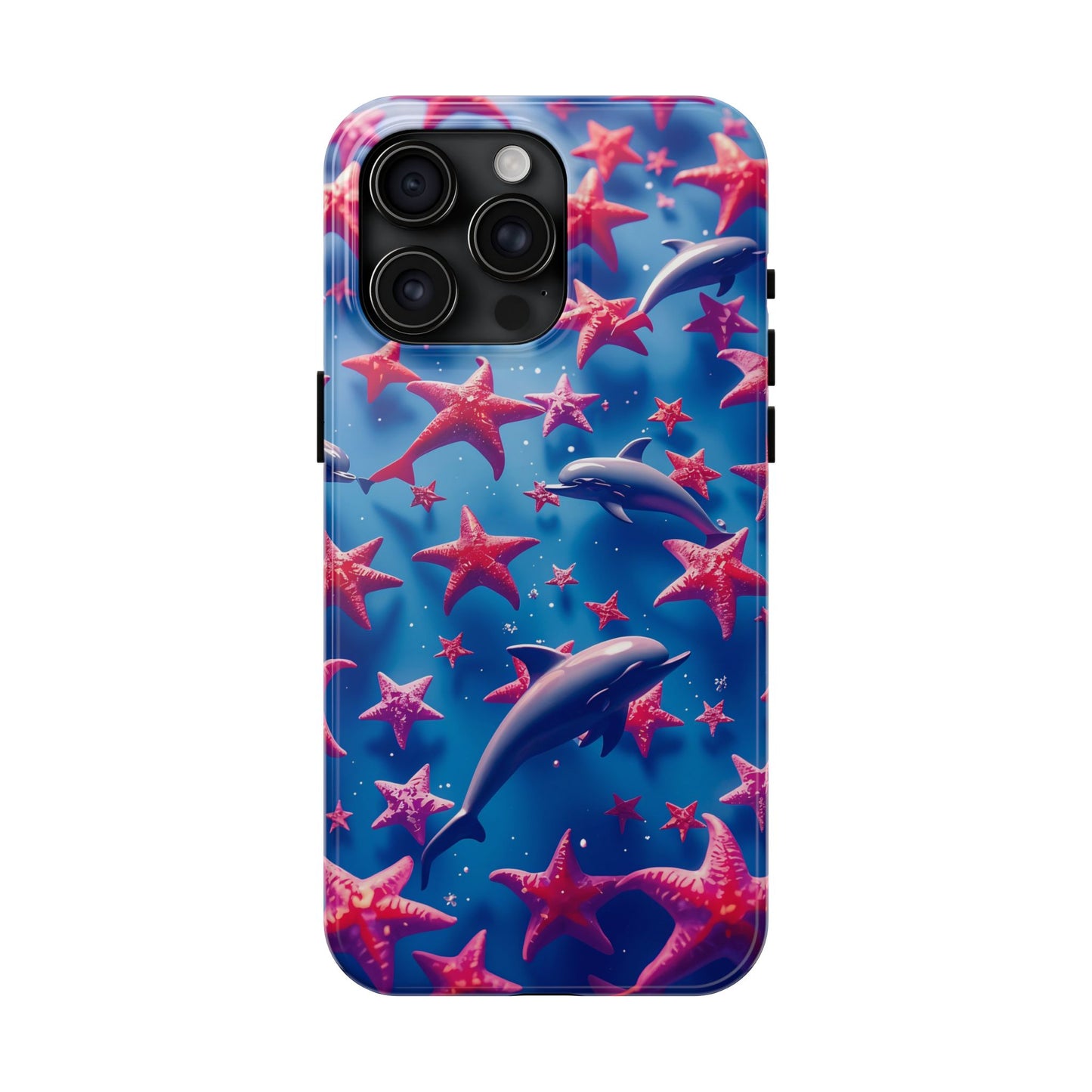 Dolphins Impact-Resistant Phone Case