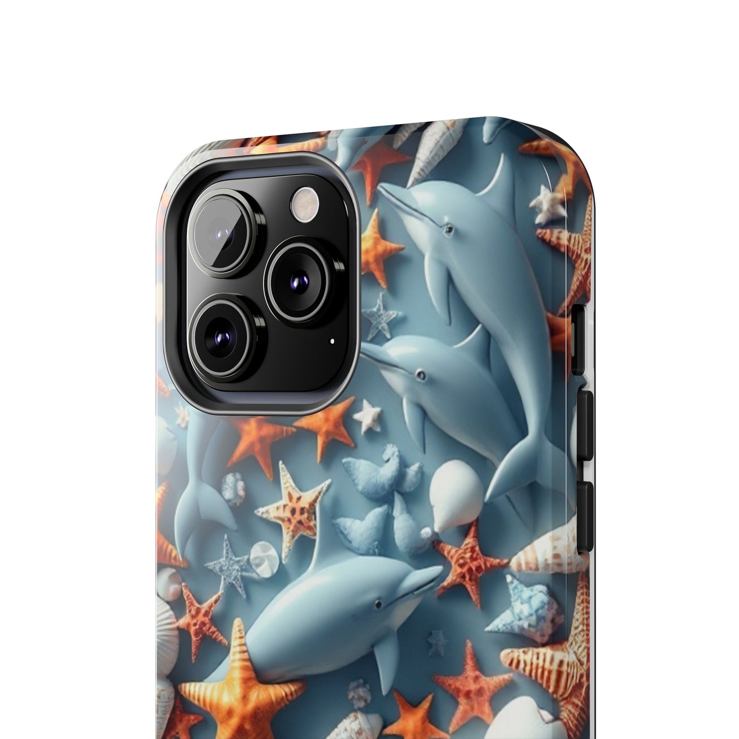 Dolphins Impact-Resistant Phone Case