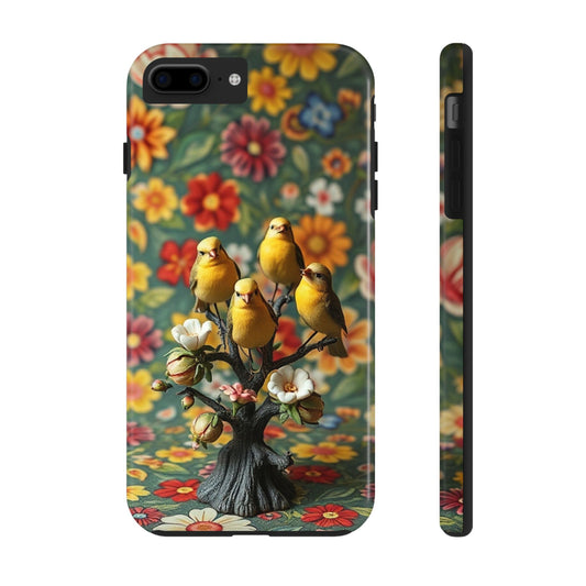 Birds Impact-Resistant Phone Case