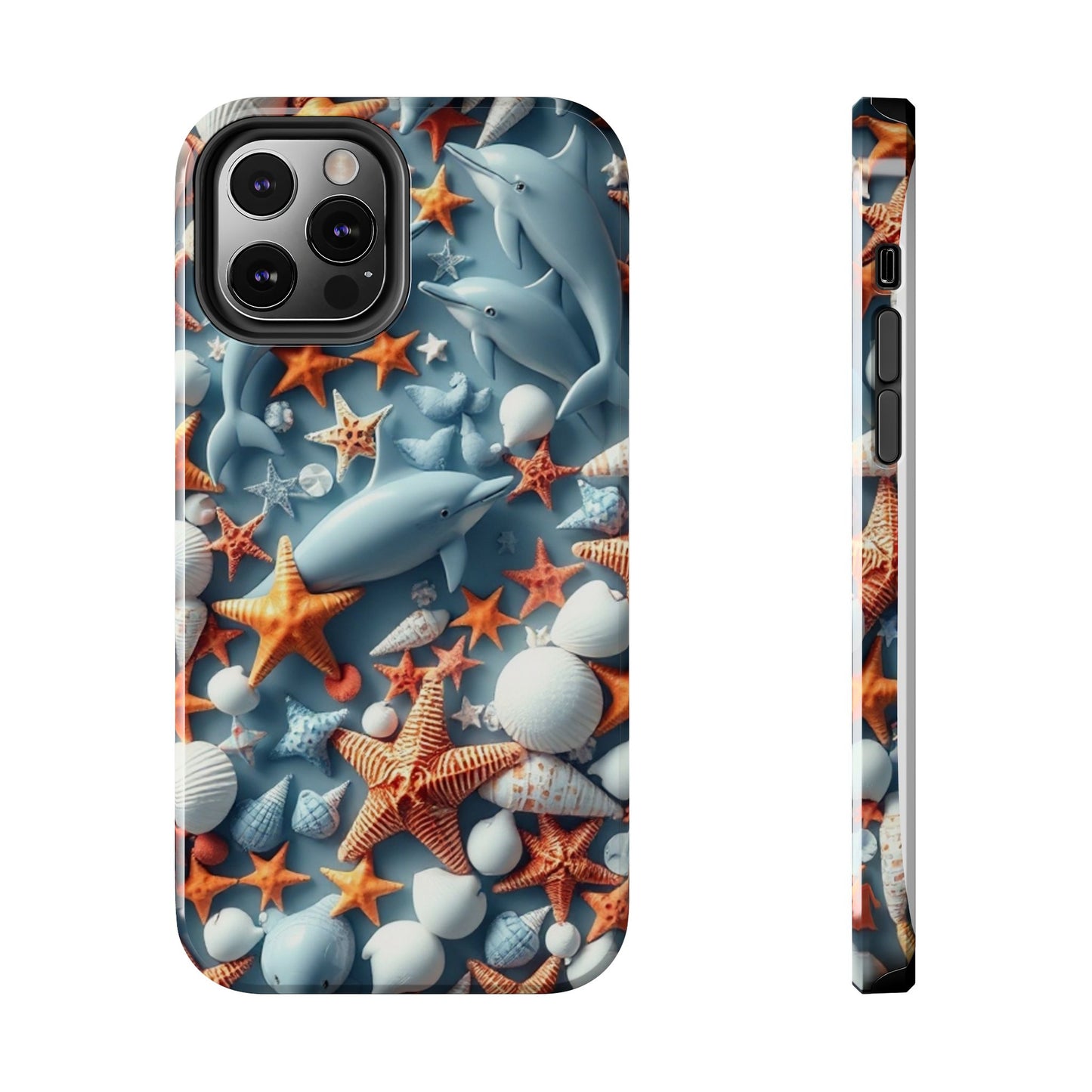 Dolphins Impact-Resistant Phone Case