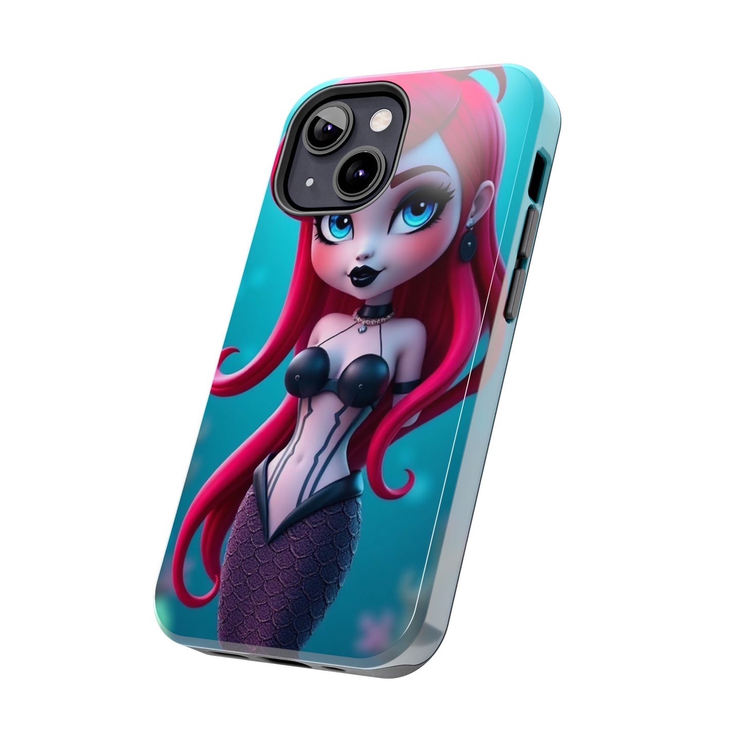 Goth Alt Mermaid Impact-Resistant Phone Case