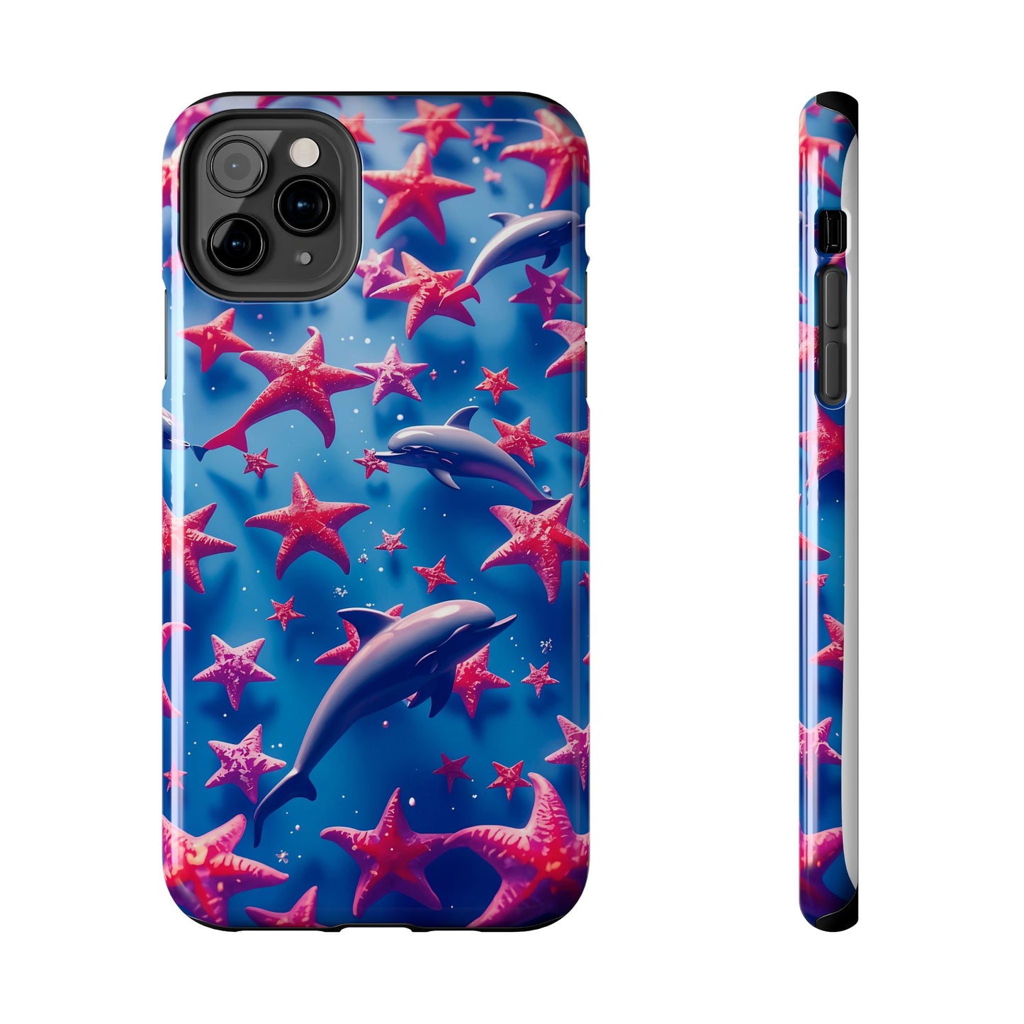 Dolphins Impact-Resistant Phone Case