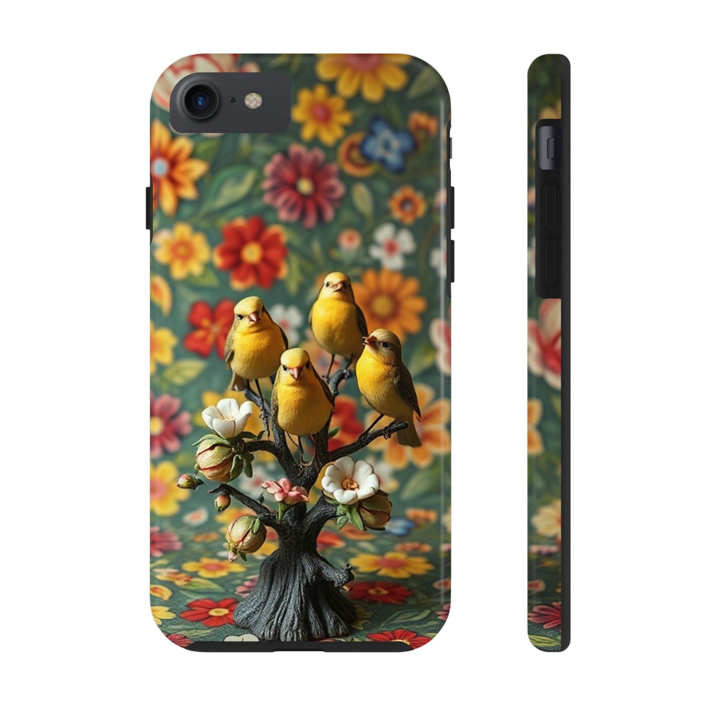 Birds Impact-Resistant Phone Case