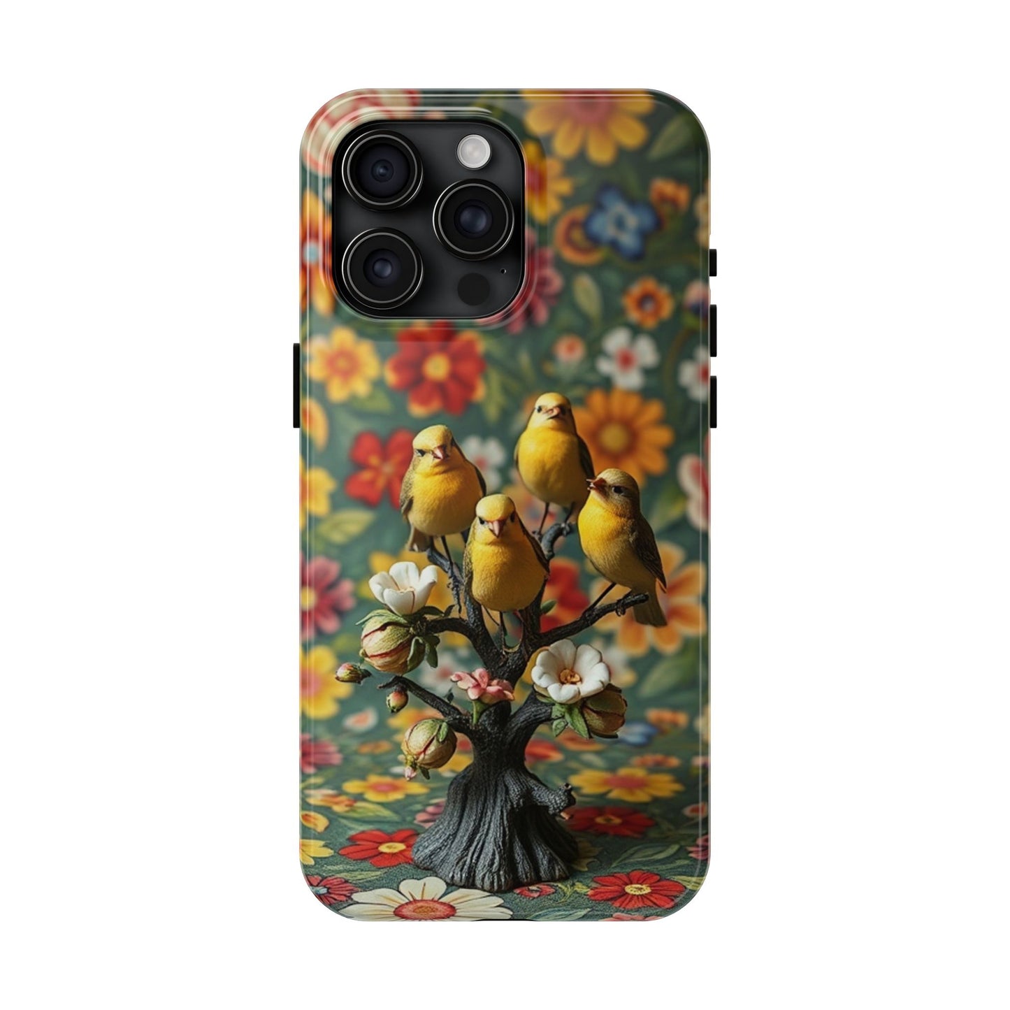 Birds Impact-Resistant Phone Case