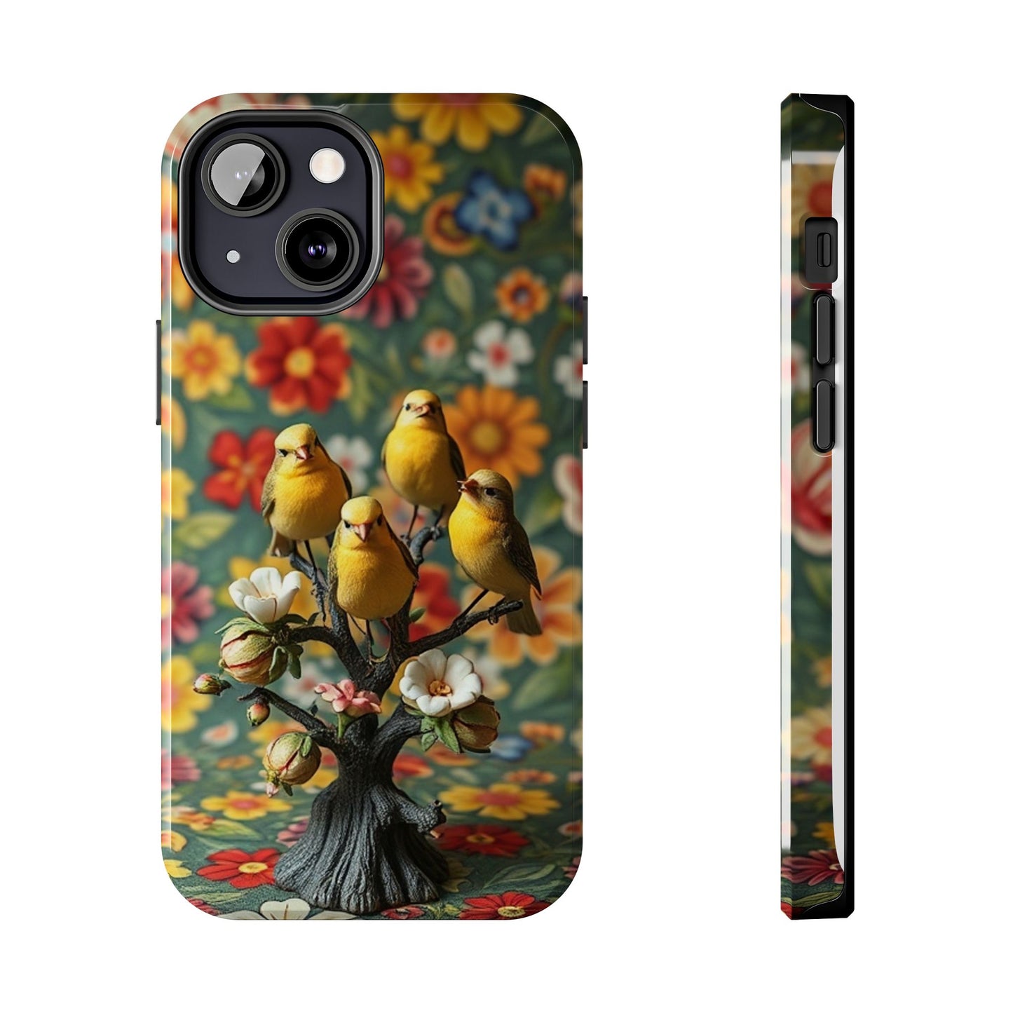 Birds Impact-Resistant Phone Case