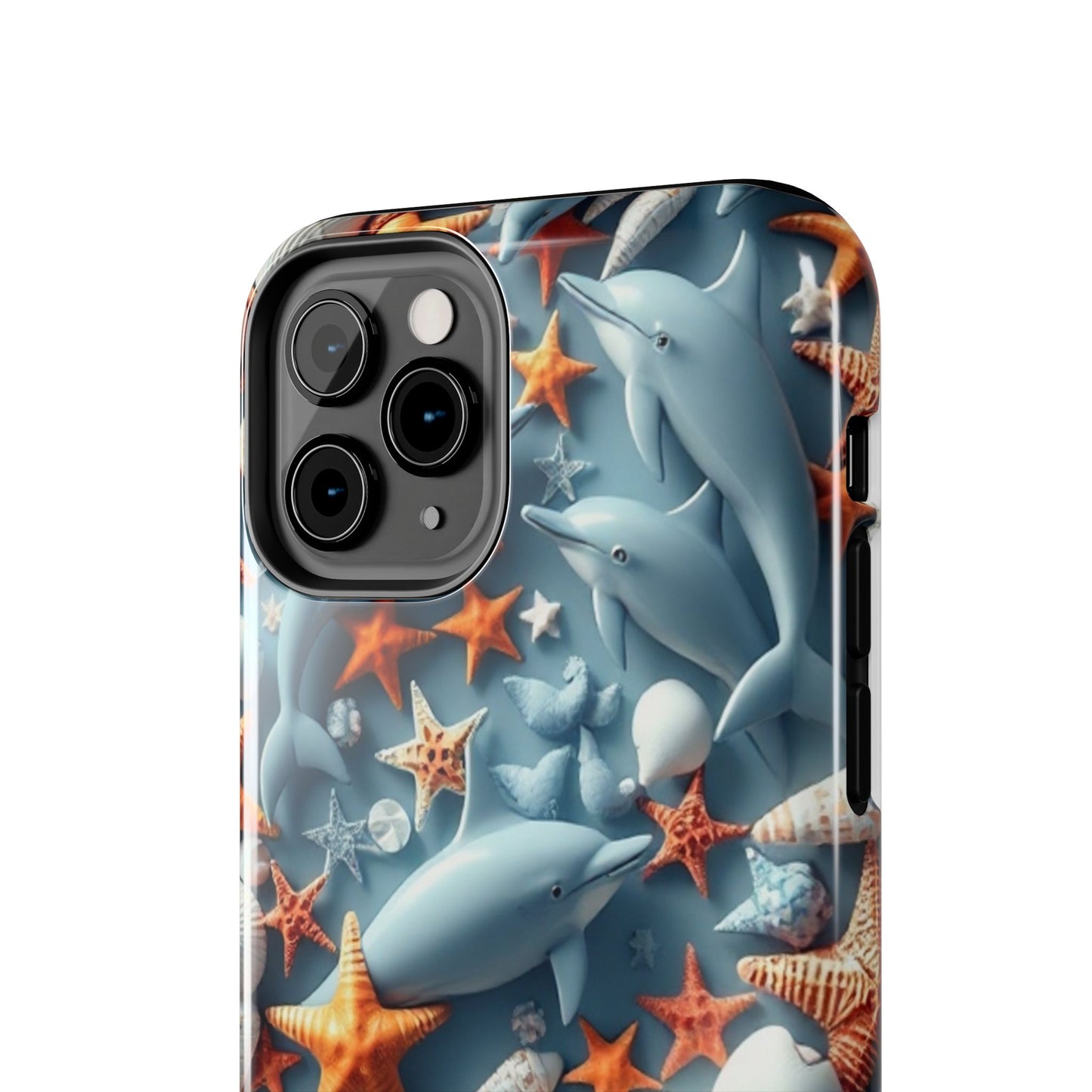 Dolphins Impact-Resistant Phone Case