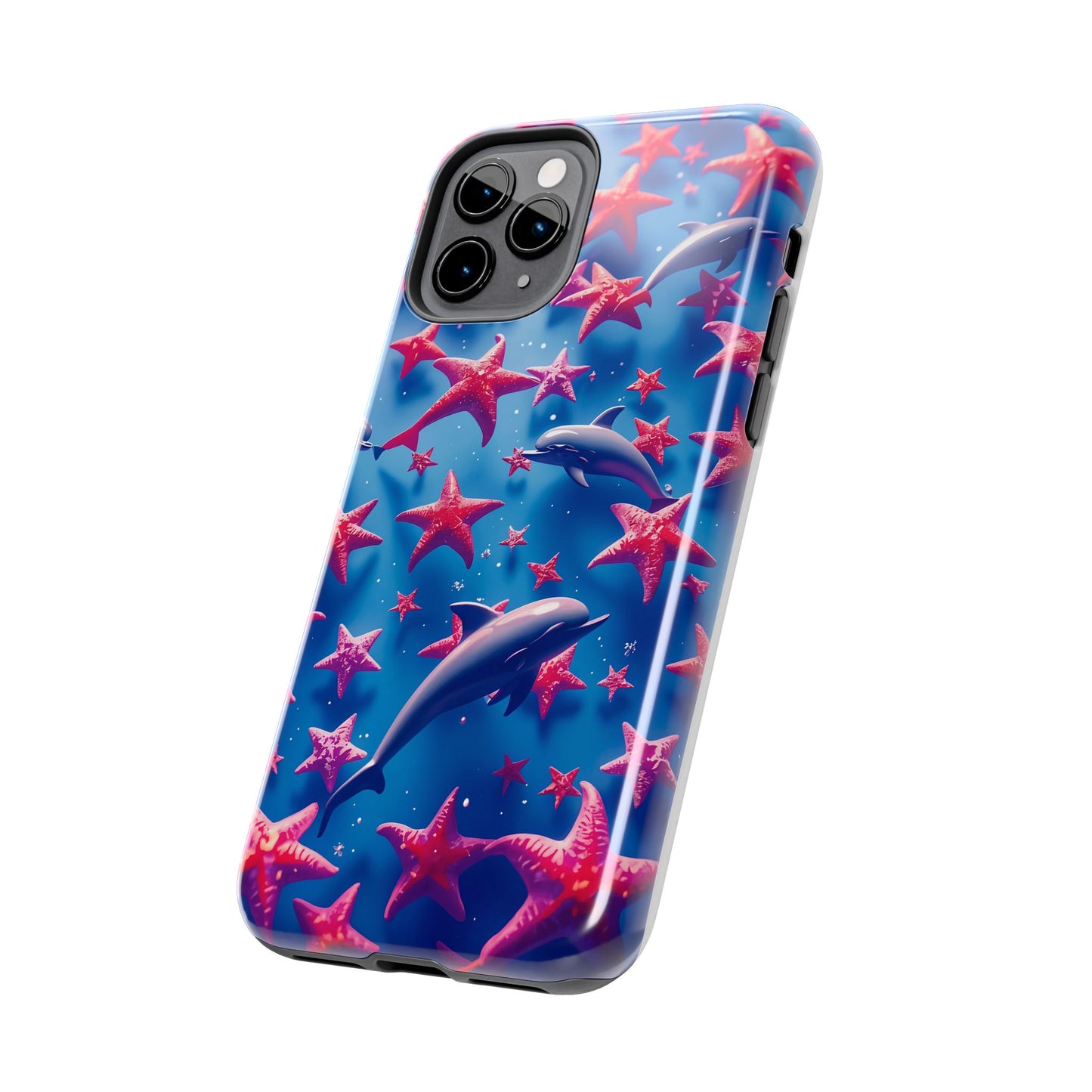 Dolphins Impact-Resistant Phone Case