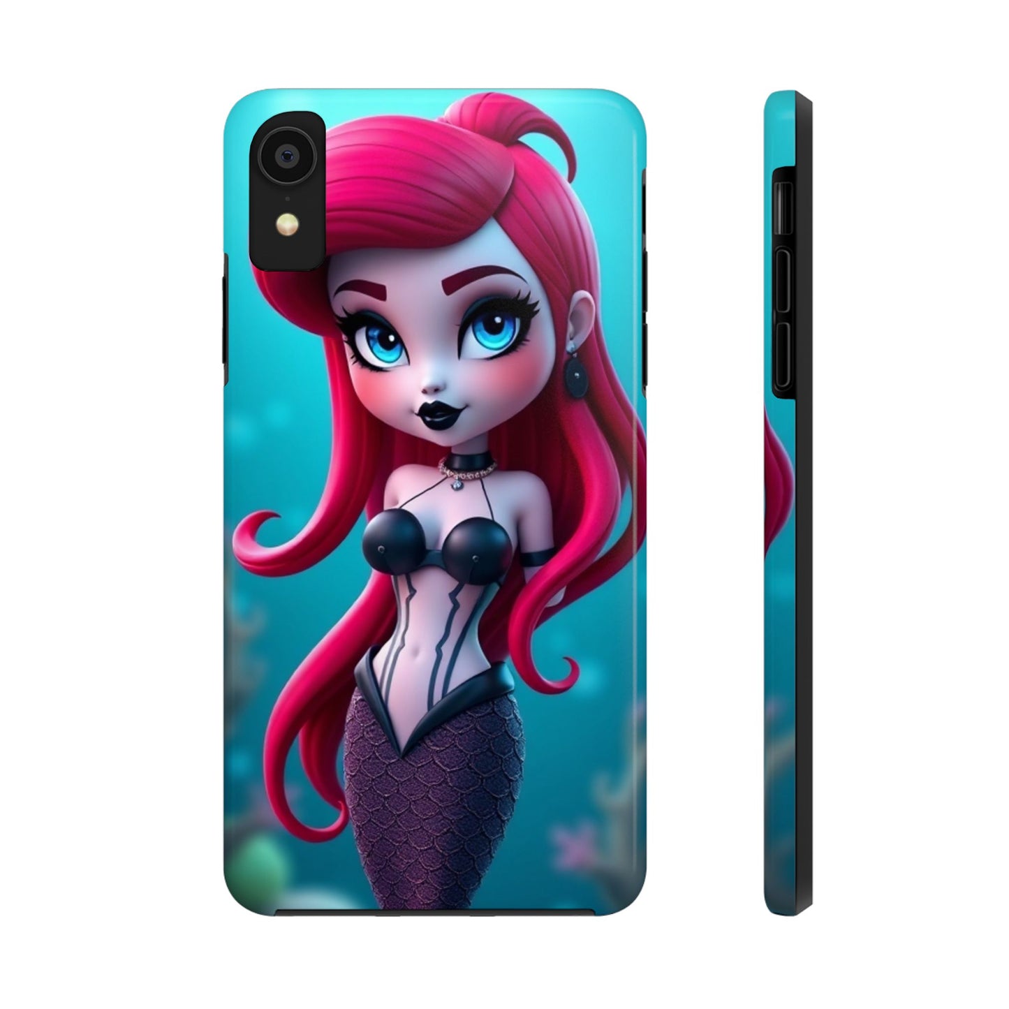 Goth Alt Mermaid Impact-Resistant Phone Case