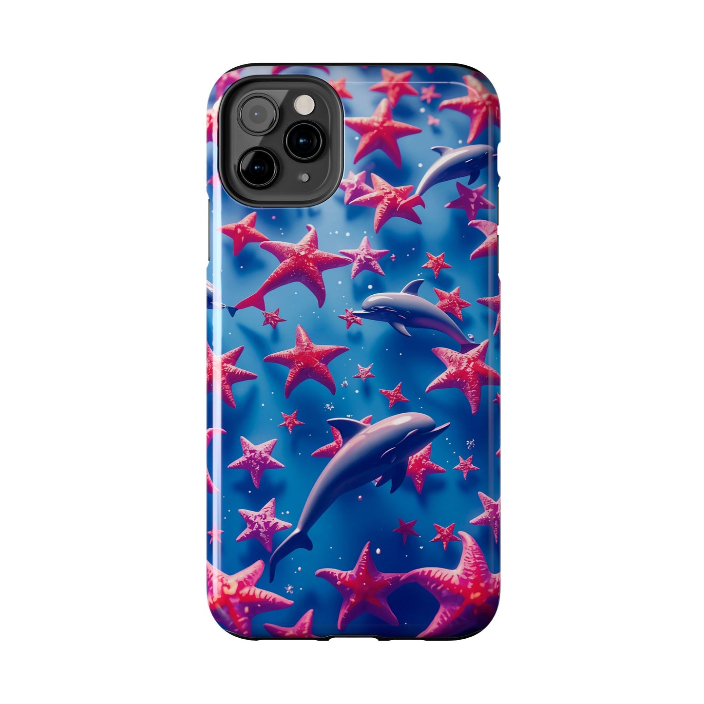 Dolphins Impact-Resistant Phone Case