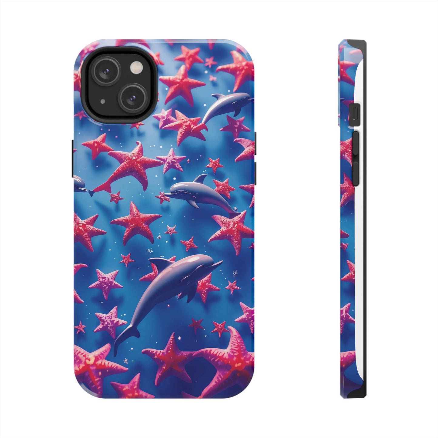 Dolphins Impact-Resistant Phone Case