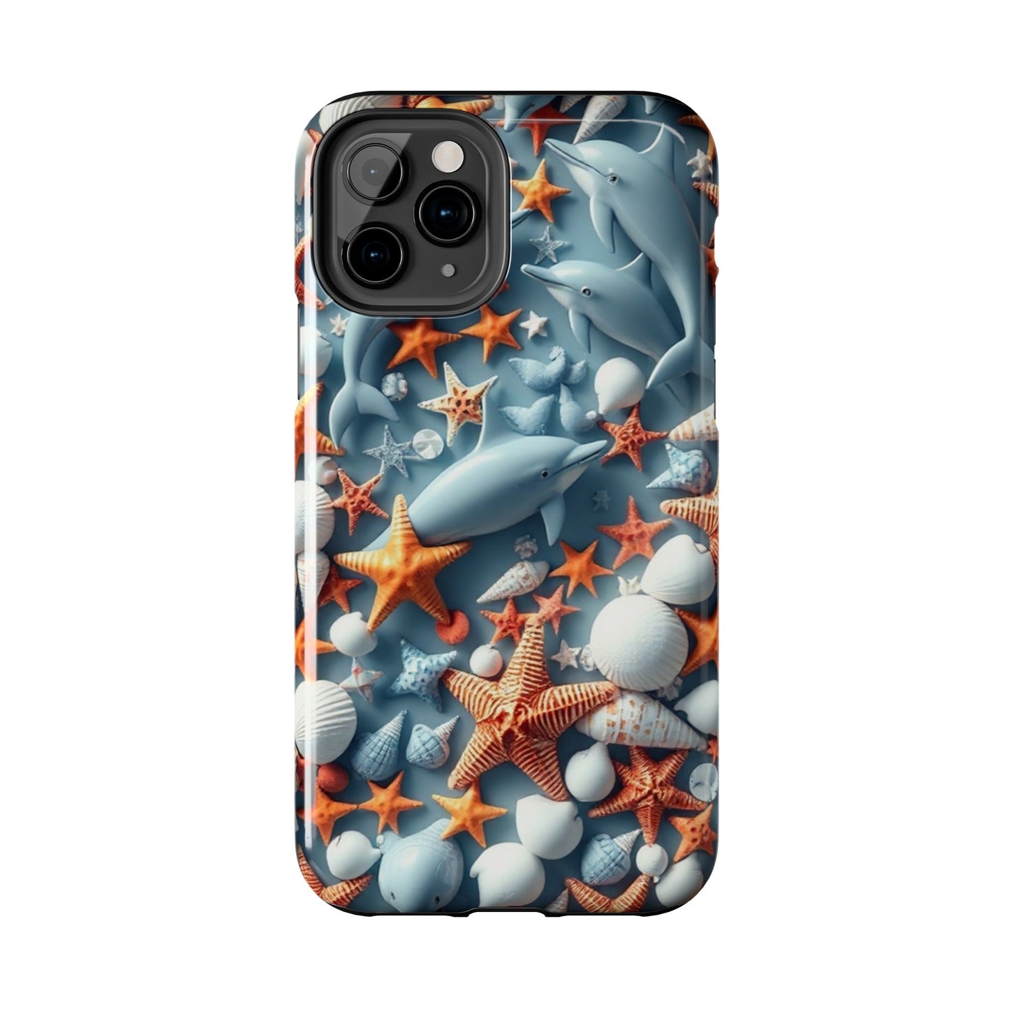 Dolphins Impact-Resistant Phone Case