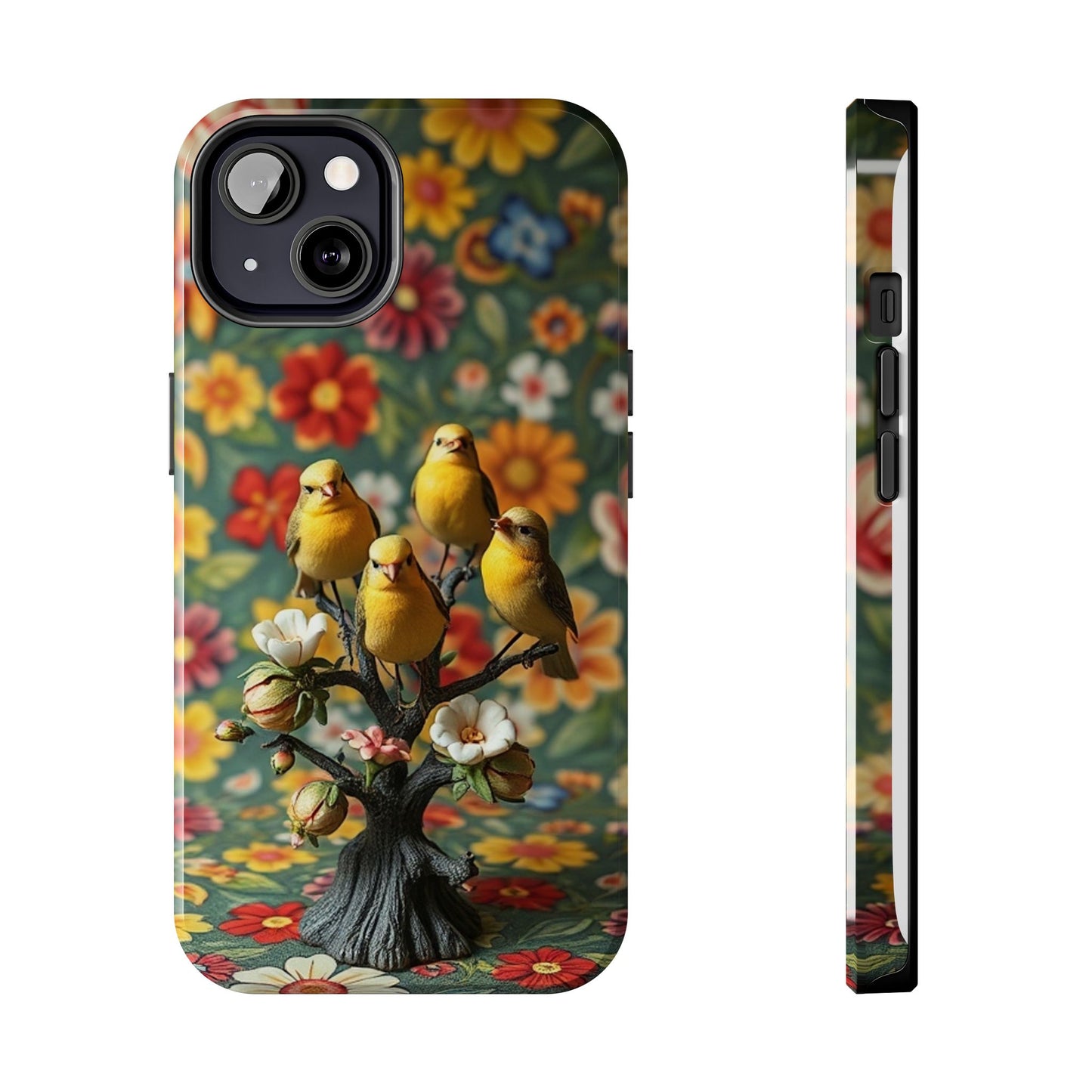 Birds Impact-Resistant Phone Case