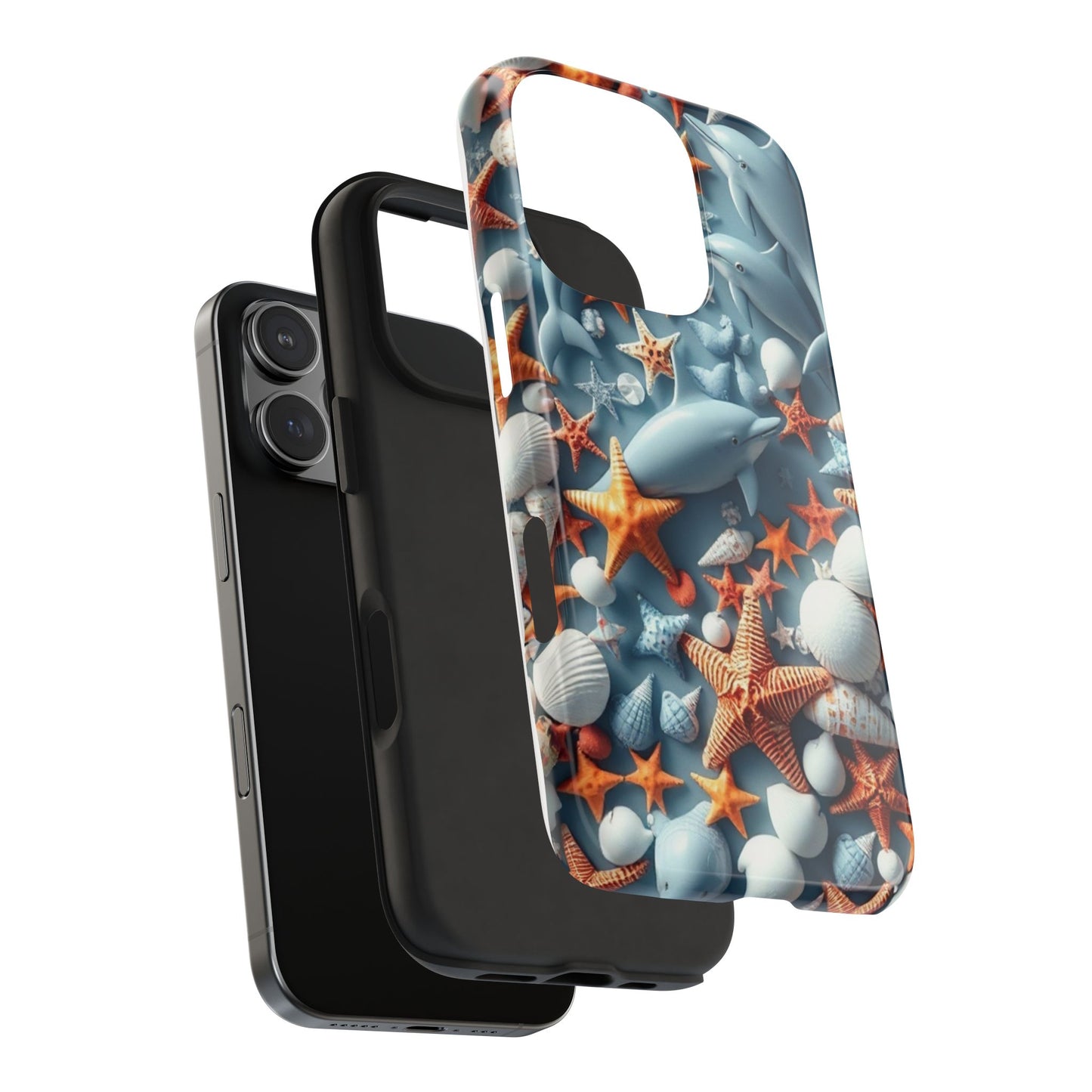 Dolphins Impact-Resistant Phone Case