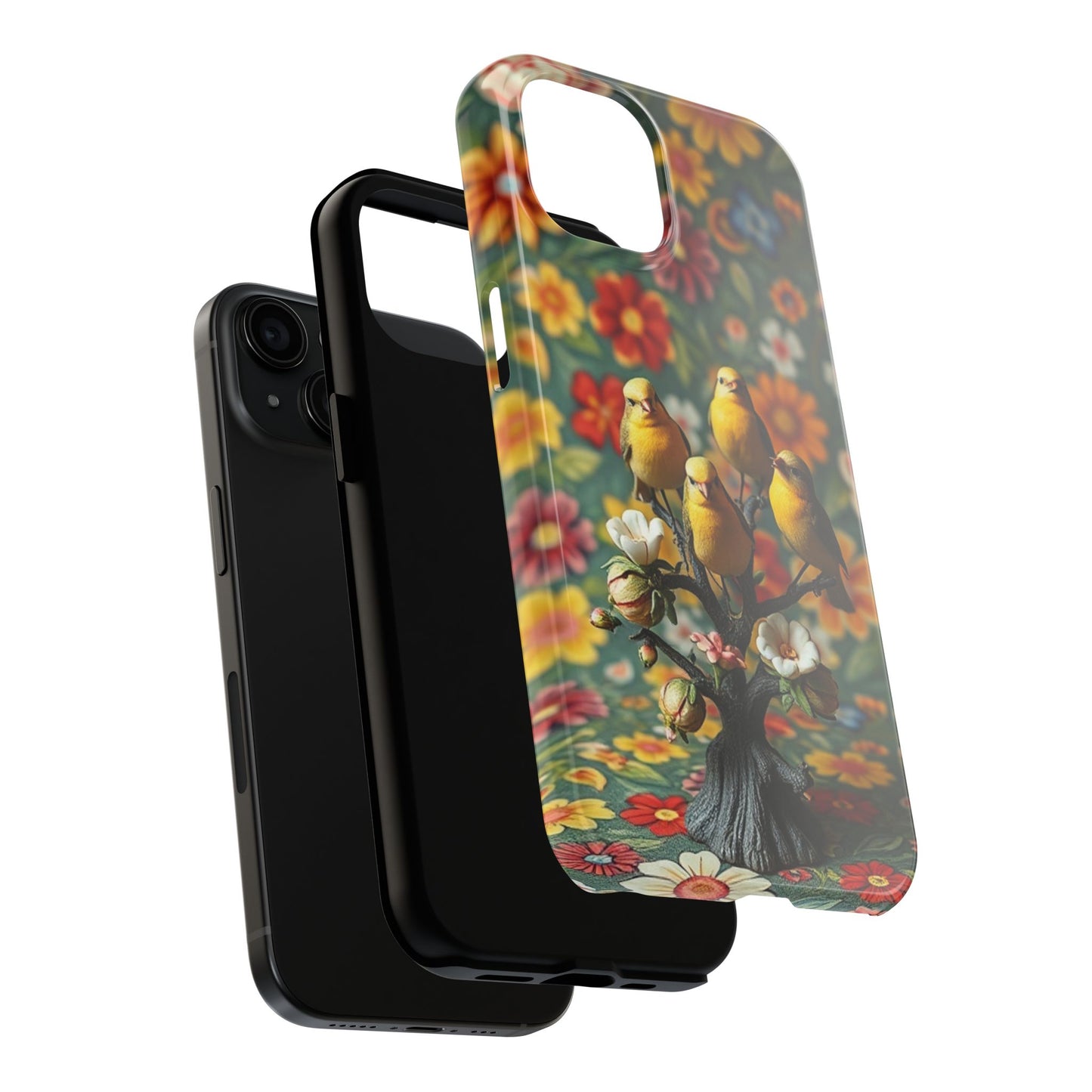 Birds Impact-Resistant Phone Case