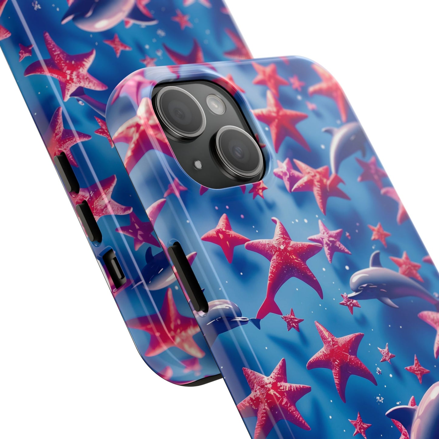 Dolphins Impact-Resistant Phone Case