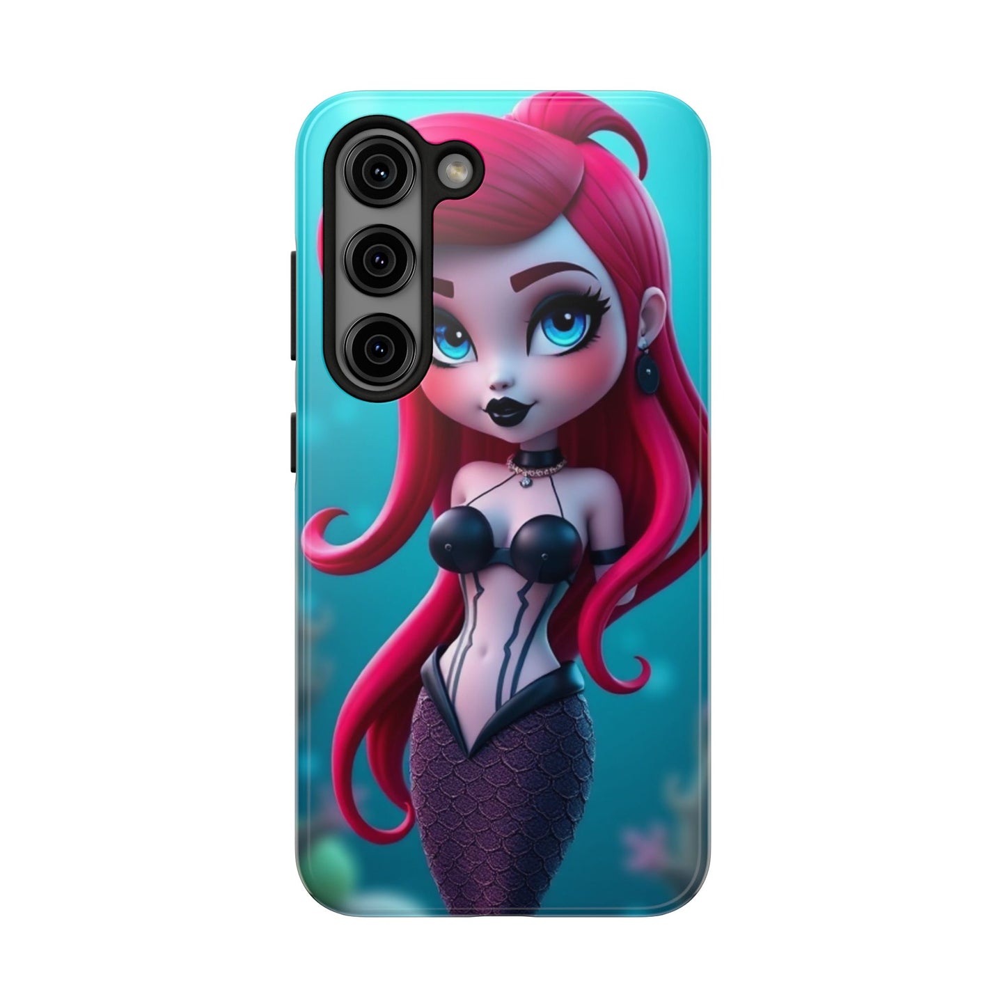 Goth Alt Mermaid Impact-Resistant Phone Case