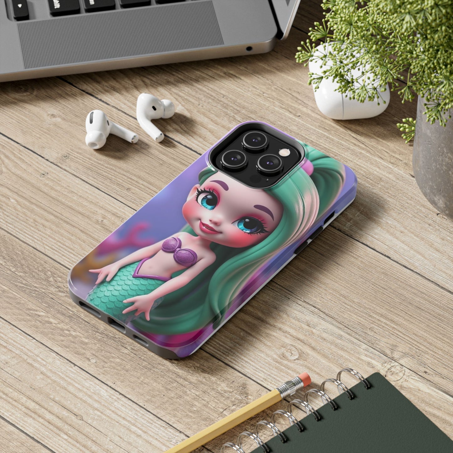 Mermaid Impact-Resistant Phone Case