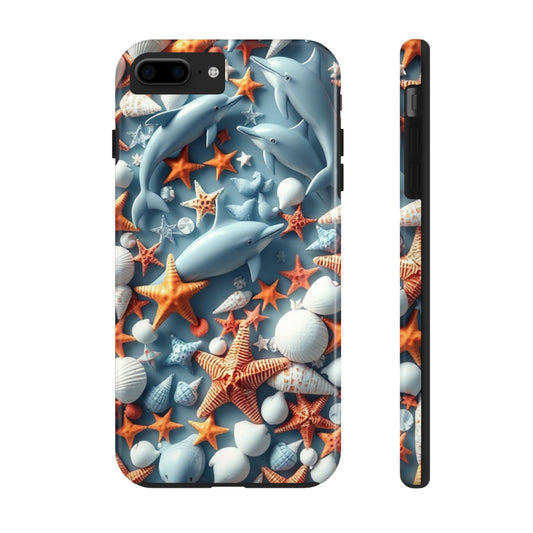 Dolphins Impact-Resistant Phone Case