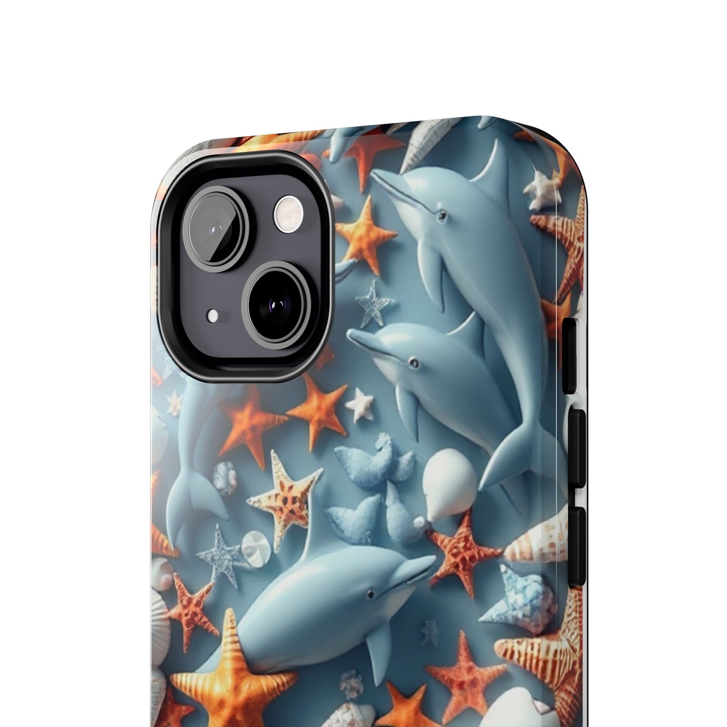 Dolphins Impact-Resistant Phone Case